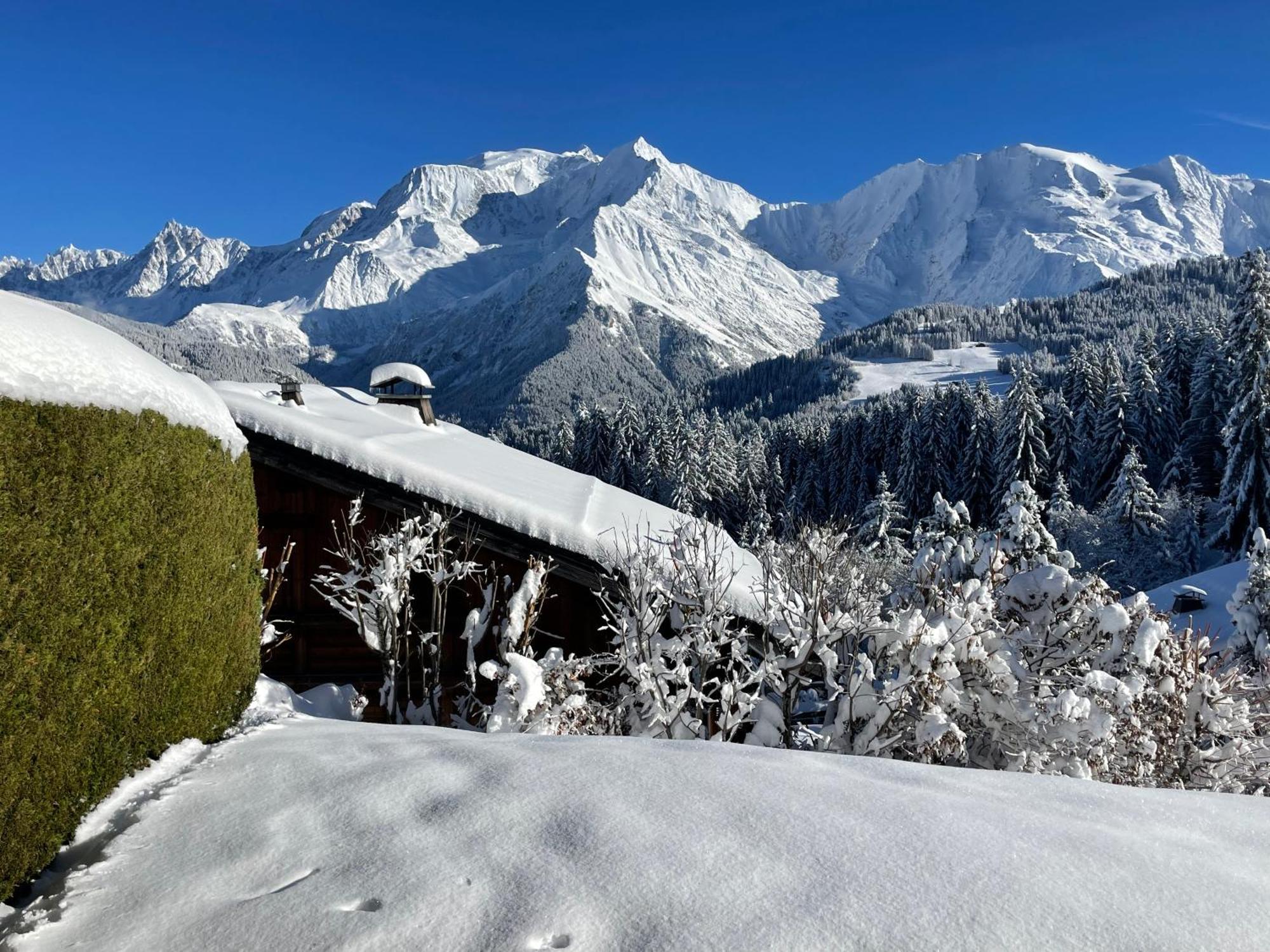 Vue Splendide Mont Blanc Apartment Saint-Gervais-les-Bains Exterior foto